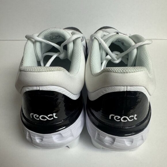 Nike Men’s Alpha Huarache Low Baseball Cleat White Size 13 M main image 4